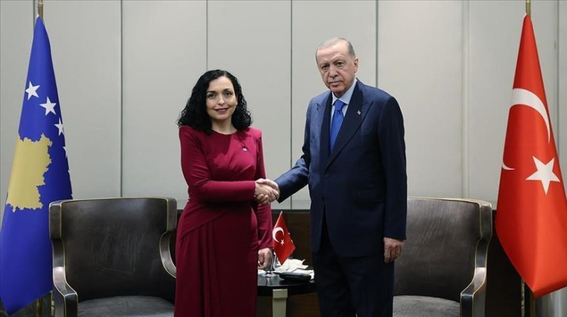 رئيسة كوسوفو تهنئ أردوغان بعيد ميلاده